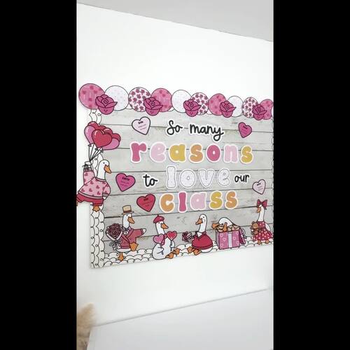 Silly Goose Valentine's Day Bulletin Board - Kindness February ...