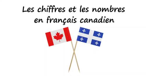 Preview of Video Numbers in French 0-100 by a Native Speaker en français chiffres nombres