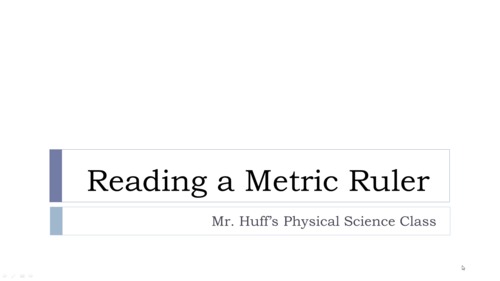 Preview of Reading a Metric Ruler - How-To Video