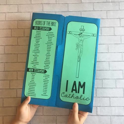 CATHOLIC Lapbook Project | Interactive Notebooks | Religious Education
