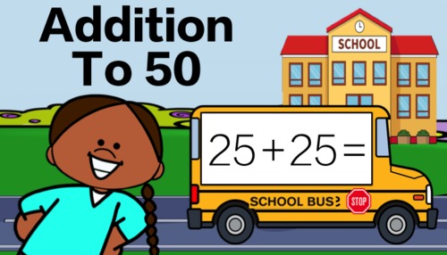 Addition to 50: Missing Digit - Math Brain Break by Move and Groove Math
