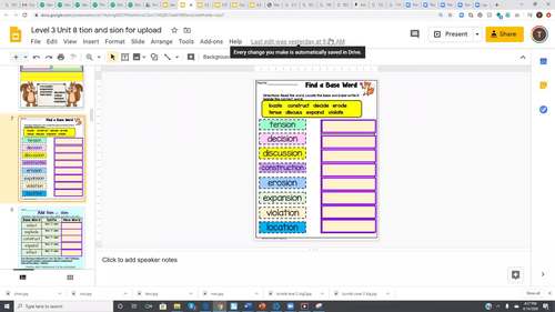 Third Grade Distance Learning Reading Comprehension & Word Work for ...