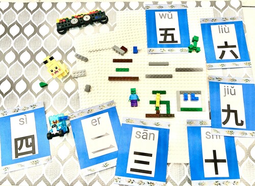 Preview of 100 fun ways of learning Chinese (2) Lego Building (Video & Lesson plan)