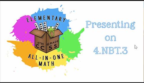 Preview of Rounding Multi Digit Whole Numbers - PowerPoint 4th Grade (4.NBT.3)
