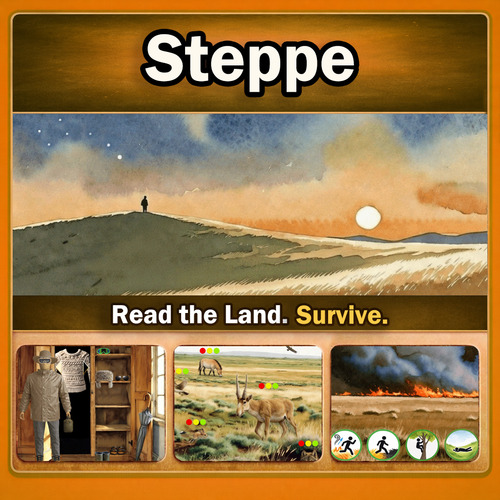 Preview of Steppe Grassland Survival Expedition Science Activity