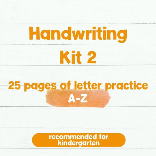 Handwriting Kit 2 by Learning with Jessica Diaz TPT