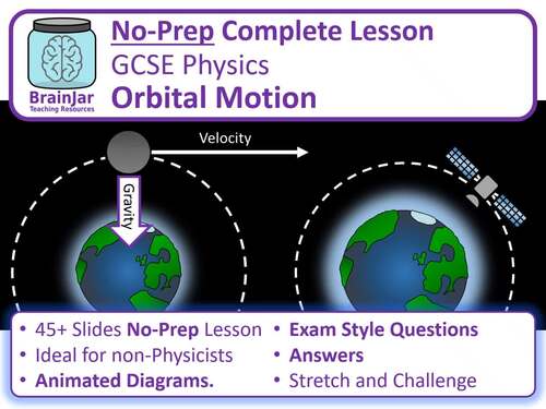 Orbital Motion - Complete No-Prep Lesson by Brainjar | TPT