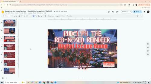 Customizable Digital Winter Escape Room Bundle - Grinch, Polar Express ...