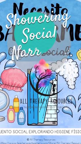 SPANISH VERSION - Encouraging Hygiene and Showering Social Narrative Story