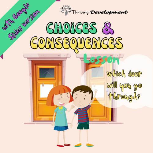 Upper Elementary Choices & Consequences Lesson: what is the best choice?