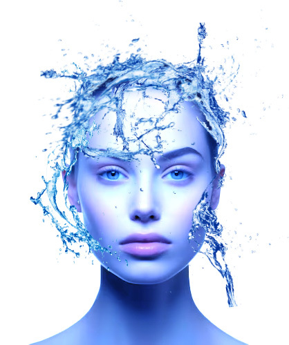 Preview of Create Hair with Water using Adobe Photoshop | Graphic Design