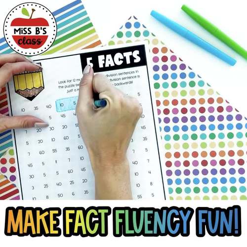 Math Fact Searches Bundle - Addition/Subtraction & Multiplication/Division