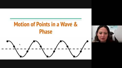 Preview of 13.3. Motion of Points in a Wave & Phase Video