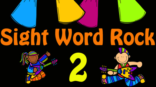 Preview of Sight Word Rock 2 Video (Fry's Sight Words 11-20)