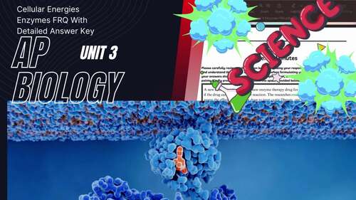 AP Biology Curriculum | Unit 3 Free Response Question FRQ | Enzymes ...