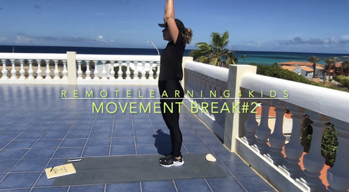 Preview of Simple Movement Break (10 min quick Disney exercises w labels) Sensory Diet