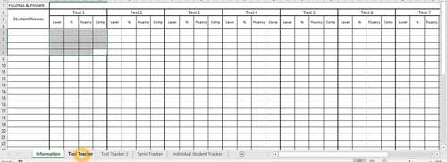 Fountas and Pinnell Running Record Trackers by Created with TLC | TpT