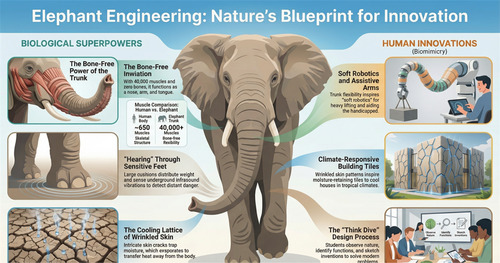 Preview of Inspiring Biomimicry Cards Elephant | Short Educational Video