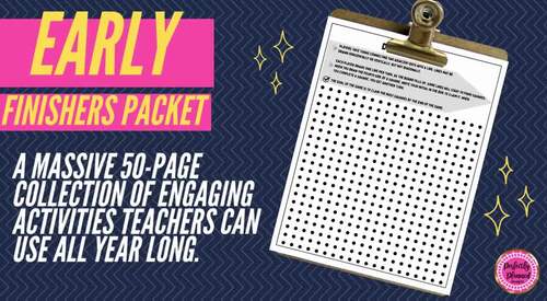 After State Testing Activity Packet Quiet Fun Activities Early ...