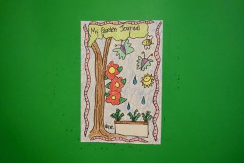 Preview of Let's Draw a Garden Journal!