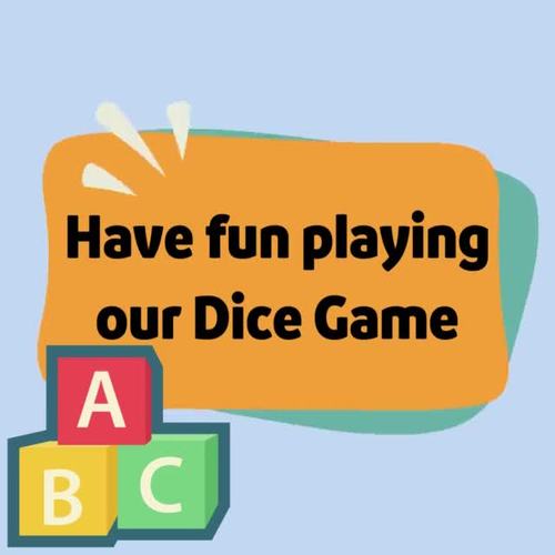 ASL Games for Sign Language Alphabet Dice by ASL Teaching Resources