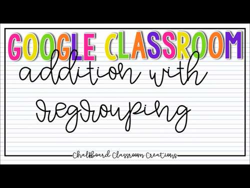 2nd Grade Addition using Place Value Blocks for Google Classroom™ 2.NBT.B.5
