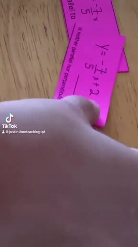 Parallel and Perpendicular Lines Puzzle Game - Hands On Activity