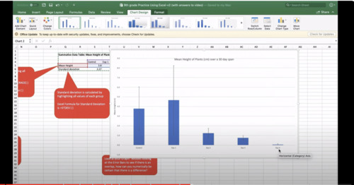 Preview of Video Tutorial for Excel