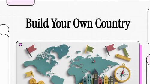 Build Your Own Country Project Geography Worksheets Government Economic