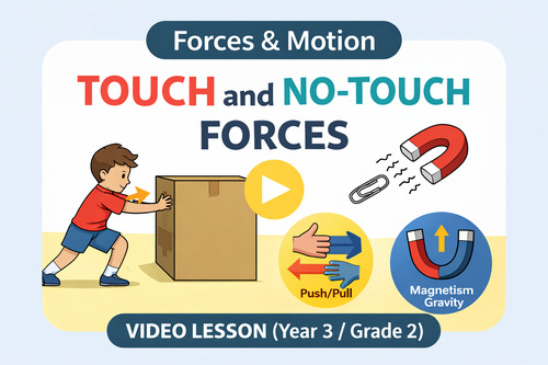 Preview of Forces & Motion: Forces (Lesson 3) | Video Lesson