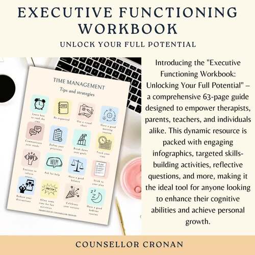 Executive Functioning Workbook. ADHD Skills. Life skills. Emotional ...