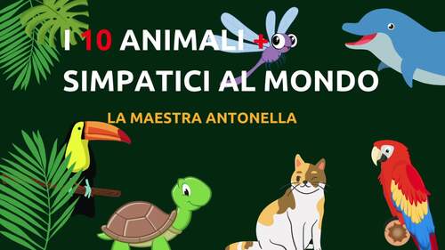 Preview of I 10 Animali più Simpatici: Un Viaggio nel Regno Animale con immagini Reali