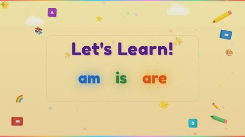 Interactive Cartoon Video – Verb “To Be by Mai AlJabri | TPT