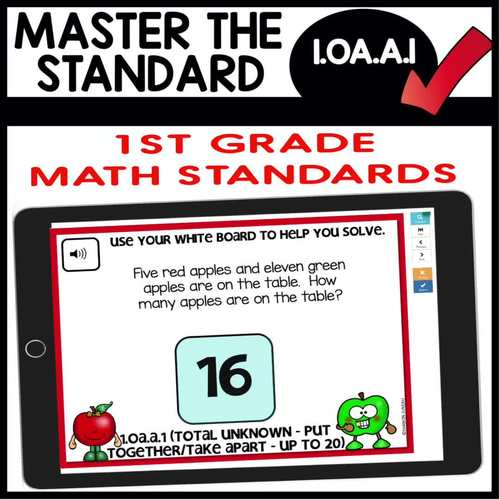 Word Problems TOTAL UNKNOWN up to 20 using BOOM CARDS | TPT