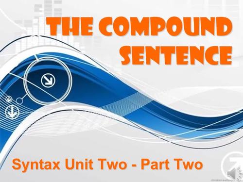 Preview of Lesson 2-2 (Compound Sentences) - Instructional Video