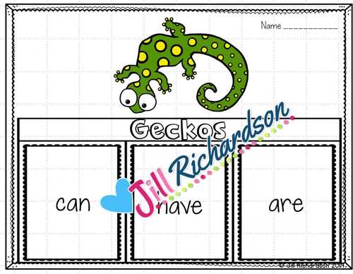 Spring Activities for ESL Geckos Writing Flap Books by Jill Richardson