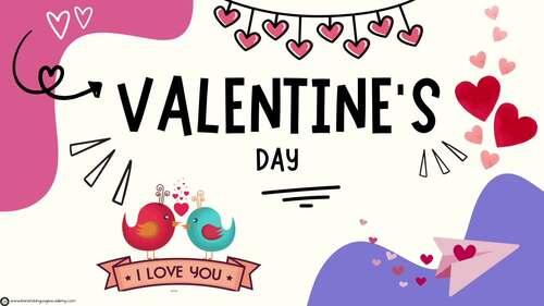 Valentine's Day Powerpoint interactive presentation by Banana Language ...