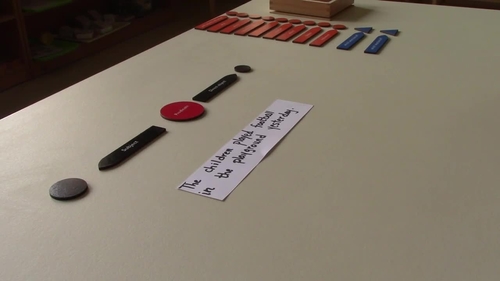 Preview of Montessori Advanced Sentence Analysis