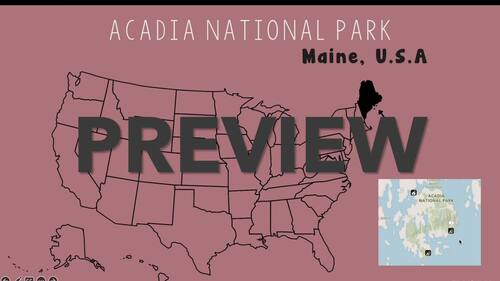 Acadia National Park: Virtual Field Trip by Mrs Mac's Teaching Hacks
