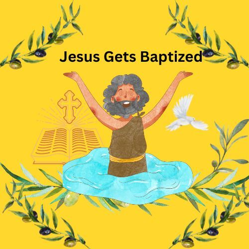 Preview of Video: Jesus Gets Baptized. Let Dr. Ruth and Puppet Cowboy Joe Teach Your Class!