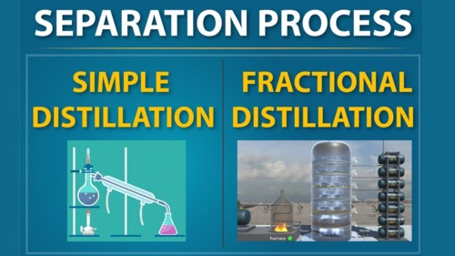 Preview of Separation Processes by: Simple & Fractional Distillation | Class 9 Physics
