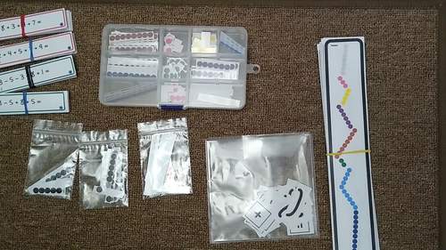 Preview of Montessori Snake Games, Addition, Subtraction, Negative - Video Part 1