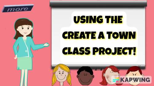 Project Based Learning Create A Town Class Project Digital Resource ...