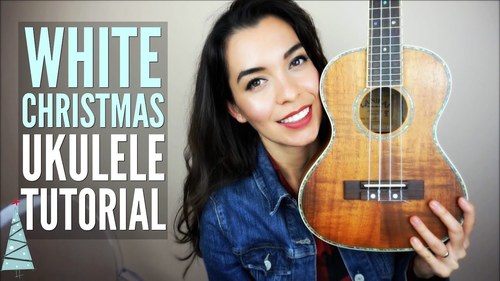 Preview of White Christmas Video Tutorial & PDF Playalong Sheet (with Chord Charts!)