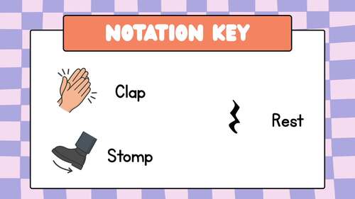 Body Percussion Module 2 – Eighth Notes & 2-Line Subdivision Rhythm Pack