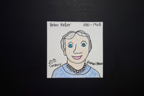 Preview of Let's Draw Helen Keller!