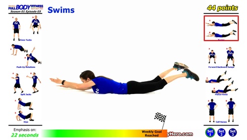 Preview of Weekly Workout - S01 - E05 - 44 points - 22 seconds