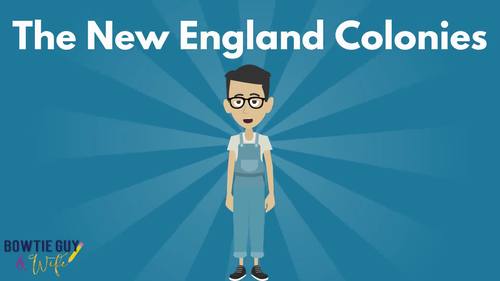 Preview of New England Colonies video: Student Intro to Colonial Life in the North