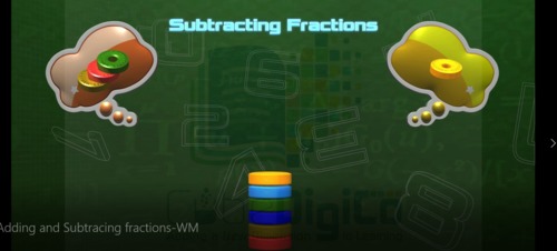 Preview of Adding and Subtracting fractions - High quality HD Animated Video - eLearning