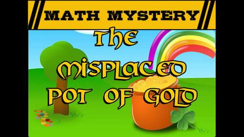 St Patrick's Day Math Mystery Activity - Kindergarten Math Worksheets